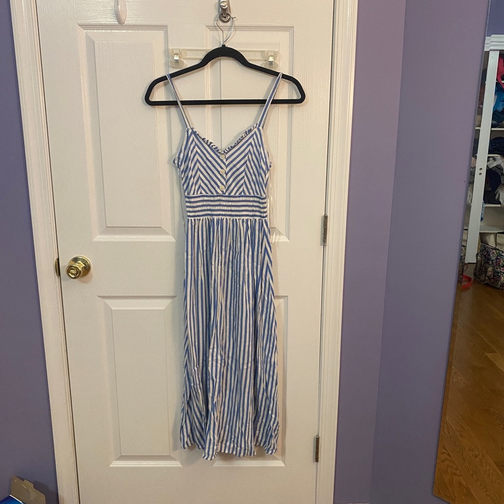 NWOT zara midi stripped dress